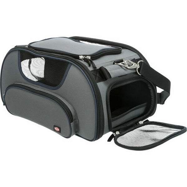 Tasche für Haustiere Trixie Airline Wings Blau Grau 28 × 23 × 46 CM