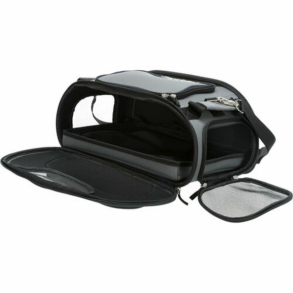 Tasche für Haustiere Trixie Airline Wings Blau Grau 28 × 23 × 46 CM