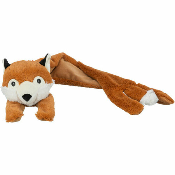 Kuscheltier für Hunde Trixie Polyester Plüsch Papier Crunch Fuchs 50 cm
