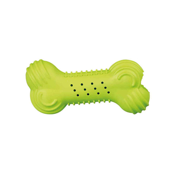 Beißring für Hunde Trixie 11 cm Bunt Knochen