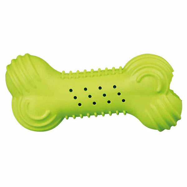 Beißring für Hunde Trixie 11 cm Bunt Knochen