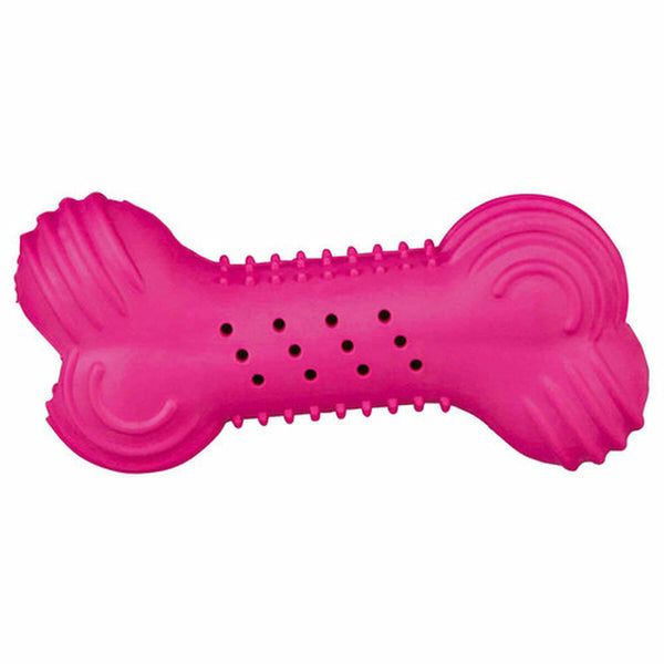 Beißring für Hunde Trixie 11 cm Bunt Knochen