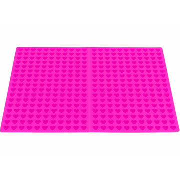 Backmatte Trixie Silikon Herzen 38 × 28 cm