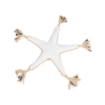 Hundespielzeug Trixie Polyester Baumwolle 32 cm Braun Seestern