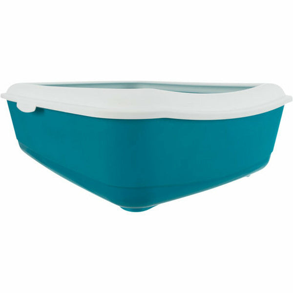 Katzentoilette Trixie Classic Blau Weiß Kunststoff 37 × 15 × 47 cm