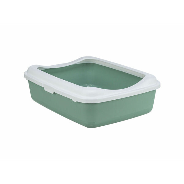 Katzentoilette Trixie Classic Weiß grün Kunststoff 37 × 15 × 48 cm