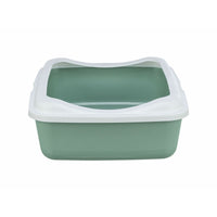 Katzentoilette Trixie Classic Weiß grün Kunststoff 37 × 15 × 48 cm