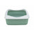 Katzentoilette Trixie Classic Weiß grün Kunststoff 37 × 15 × 48 cm