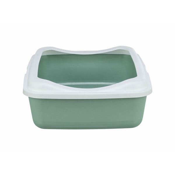 Katzentoilette Trixie Classic Weiß grün Kunststoff 37 × 15 × 48 cm