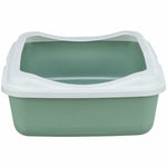 Katzentoilette Trixie Classic Weiß grün Kunststoff 37 × 15 × 48 cm