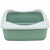 Katzentoilette Trixie Classic Weiß grün Kunststoff 37 × 15 × 48 cm