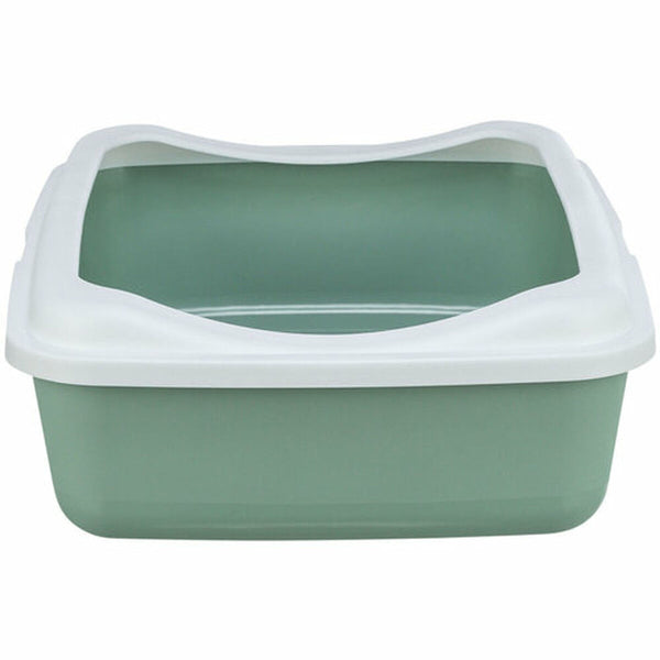 Katzentoilette Trixie Classic Weiß grün Kunststoff 37 × 15 × 48 cm