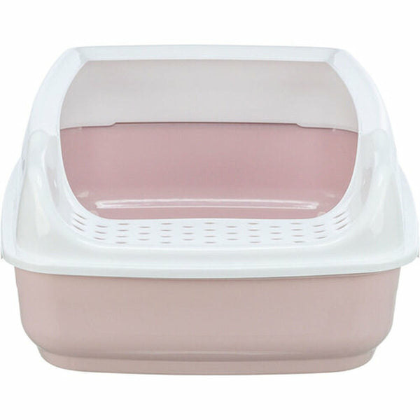 Katzentoilette Trixie Delio Weiß Lila Kunststoff 38 × 20 × 50 cm