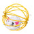 Spielzeug Trixie Mouse in a Wire Ball Bunt Polyester