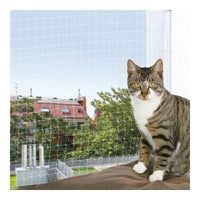 Sicherheitsnetz Trixie 44343 Katze Durchsichtig Nylon 8 x 3 m