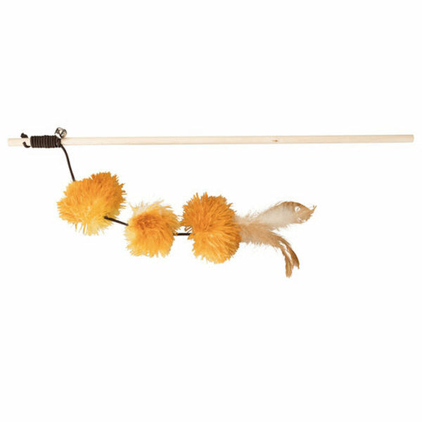 Katzenspielzeug Trixie Polyester Plüsch Holz