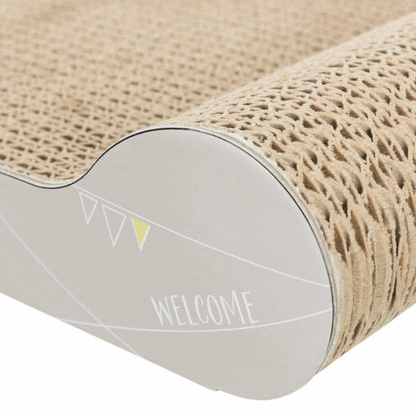 Kratzbaum für Katzen Trixie Hellgrau 38 × 6 × 18 cm