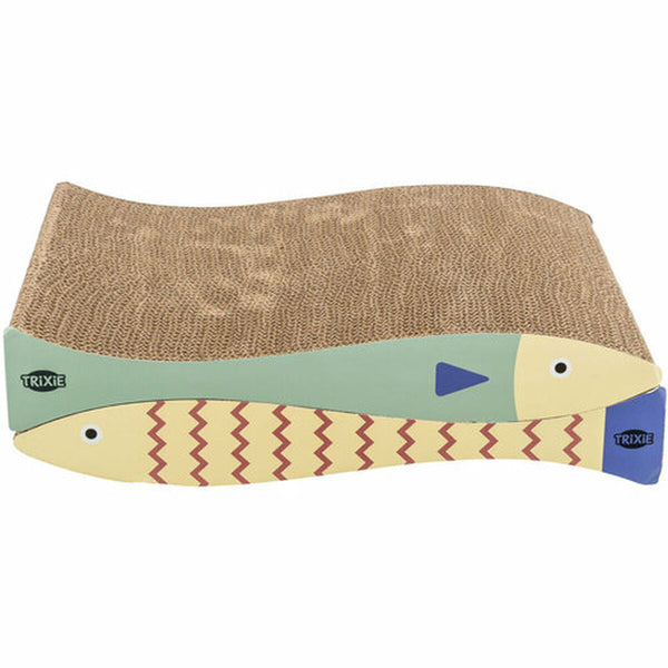 Kratzbaum für Katzen Trixie Creme Minze Pappe 40 × 30 × 11 cm (2 Stücke) (2 Stück)