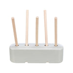 Zuführung Trixie Grau Holz aus Keramik 26 × 23 × 17 CM Heu