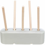 Zuführung Trixie Grau Holz aus Keramik 26 × 23 × 17 CM Heu