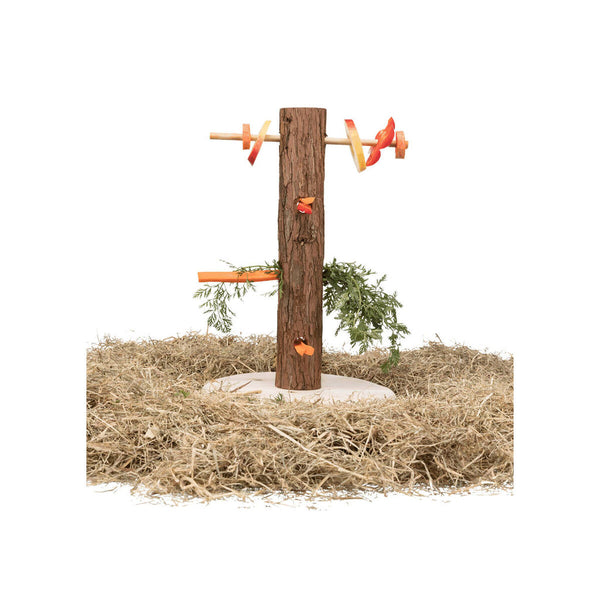 Zuführung Trixie Holz Ø 25 × 36 CM Braun