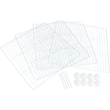 Käfigzubehör Trixie Metall Kunststoff 35 x 35 cm Verlängerungsstück (4 Stücke)