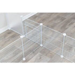 Käfigzubehör Trixie Metall Kunststoff Verlängerungsstück (4 Stücke)