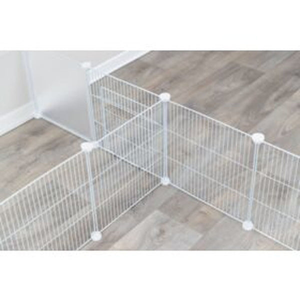 Käfigzubehör Trixie Metall Kunststoff Verlängerungsstück (4 Stücke)