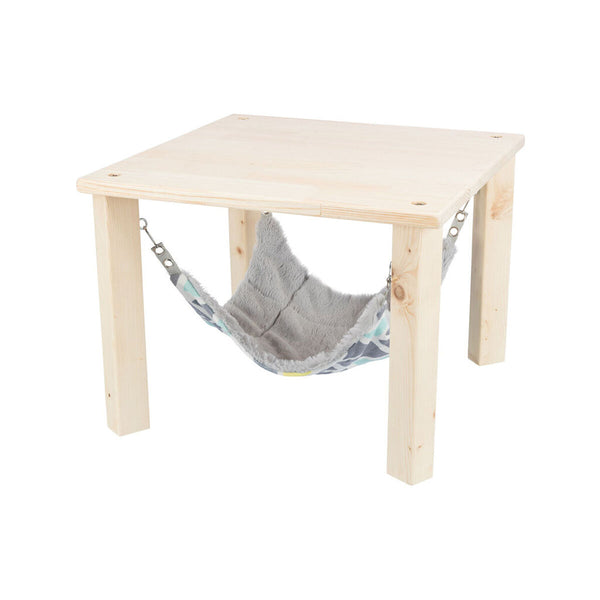 Hängematte Trixie Grau Pfirsich 37 × 29 × 37 cm Holz