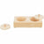 2 in 1 Haustier-Leckerli-Spender Spielzeug Trixie Holz 14 × 3 × 7 CM