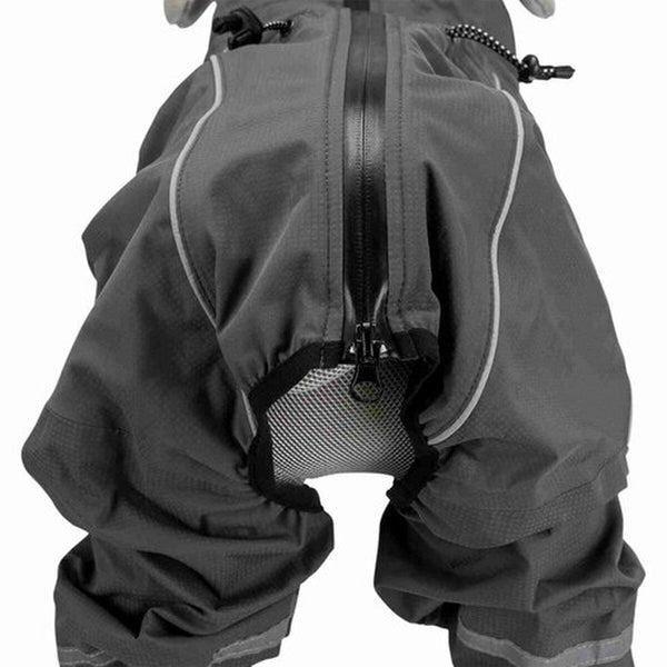 Regenmantel für Hunde Trixie Grau S