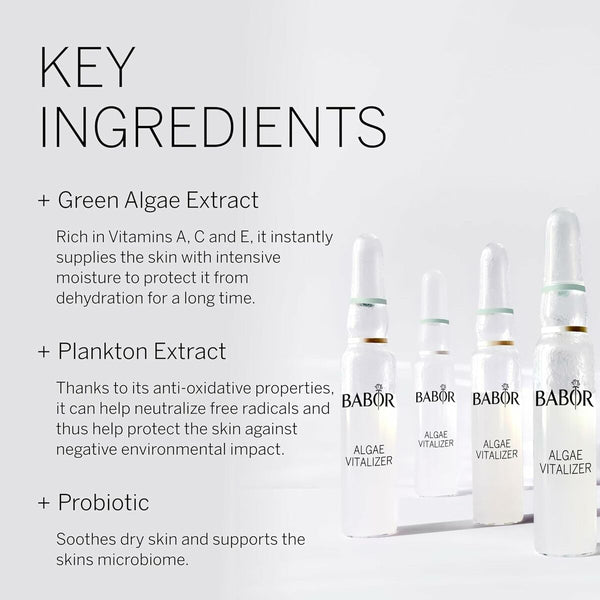 Revitalisierende Gesichtslotion Babor Algae Vitalizer 2 ml 7 Stück