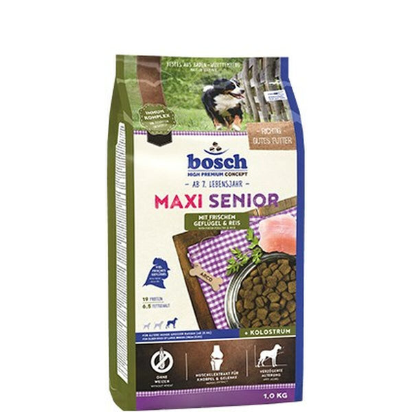 Futter BOSCH Maxi Senior Senior Huhn Reis Vögel 12,5 Kg 12,7 KG