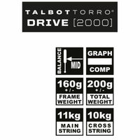Badminton-Schläger Talbot-Torro