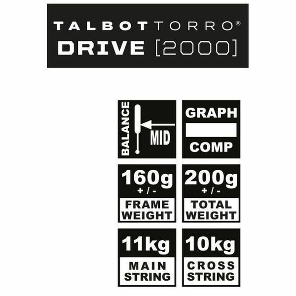Badminton-Schläger Talbot-Torro
