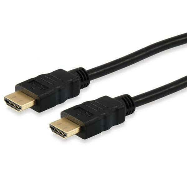 HDMI Kabel Equip 119350 1,8 m Schwarz Gold