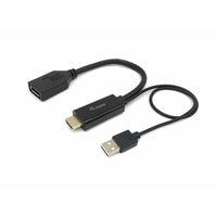 HDMI-zu-DisplayPort-Adapter Equip 119039 Schwarz 15 cm