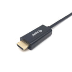 USB-C zu HDMI-Kabel Equip 13341307101 Schwarz 3 m