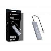 Hub USB Conceptronic HUBBIES14G Grau