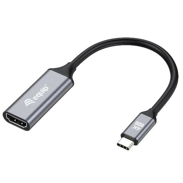 USB-Kabel Equip 133491 Schwarz/Grau 15 cm (1 Stück)