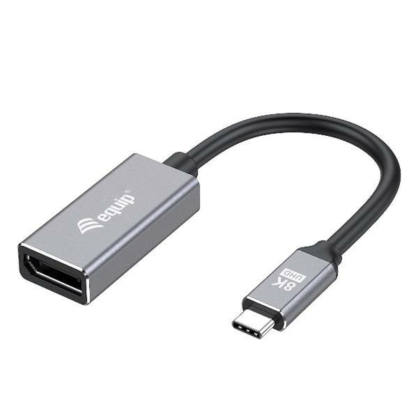 USB-Kabel Equip 133493 Gold Schwarz/Grau 15 cm (1 Stück)