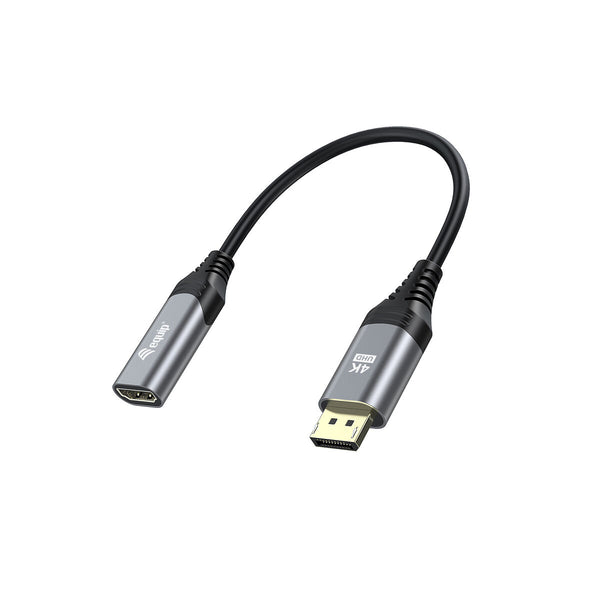 DisplayPort-zu-HDMI-Adapter Equip 133445 Schwarz Gold 15 cm
