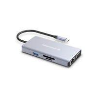 Hub USB Conceptronic 110519307101 Grau Bunt 100 W