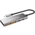 Hub USB Conceptronic HUBBIES15G Grau