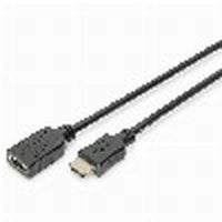 HDMI Kabel Digitus by Assmann AK-330201-050-S Schwarz 5 m
