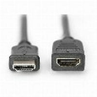HDMI Kabel Digitus by Assmann AK-330201-050-S Schwarz 5 m