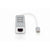 Hub USB Digitus Grau Silberfarben Aluminium
