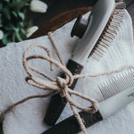 Kamm Hunter Braun Kunststoff Harke