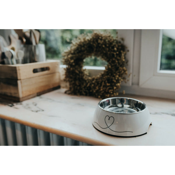 Futternapf für Hunde Hunter Valencia Weiß 350 ml