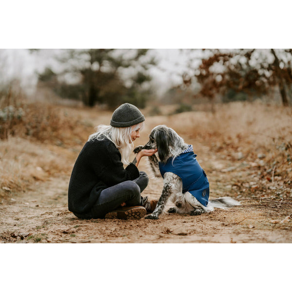 Hundemäntelchen Hunter Milford Blau 50 cm